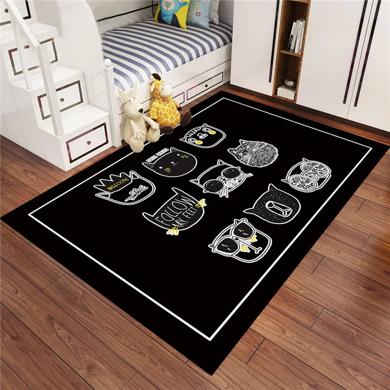 

Cartoon Game Carpet Kids Room Soft Carpet Bedroom Rectangle Carpets For Living Room Sofa Coffee Table Rug CF