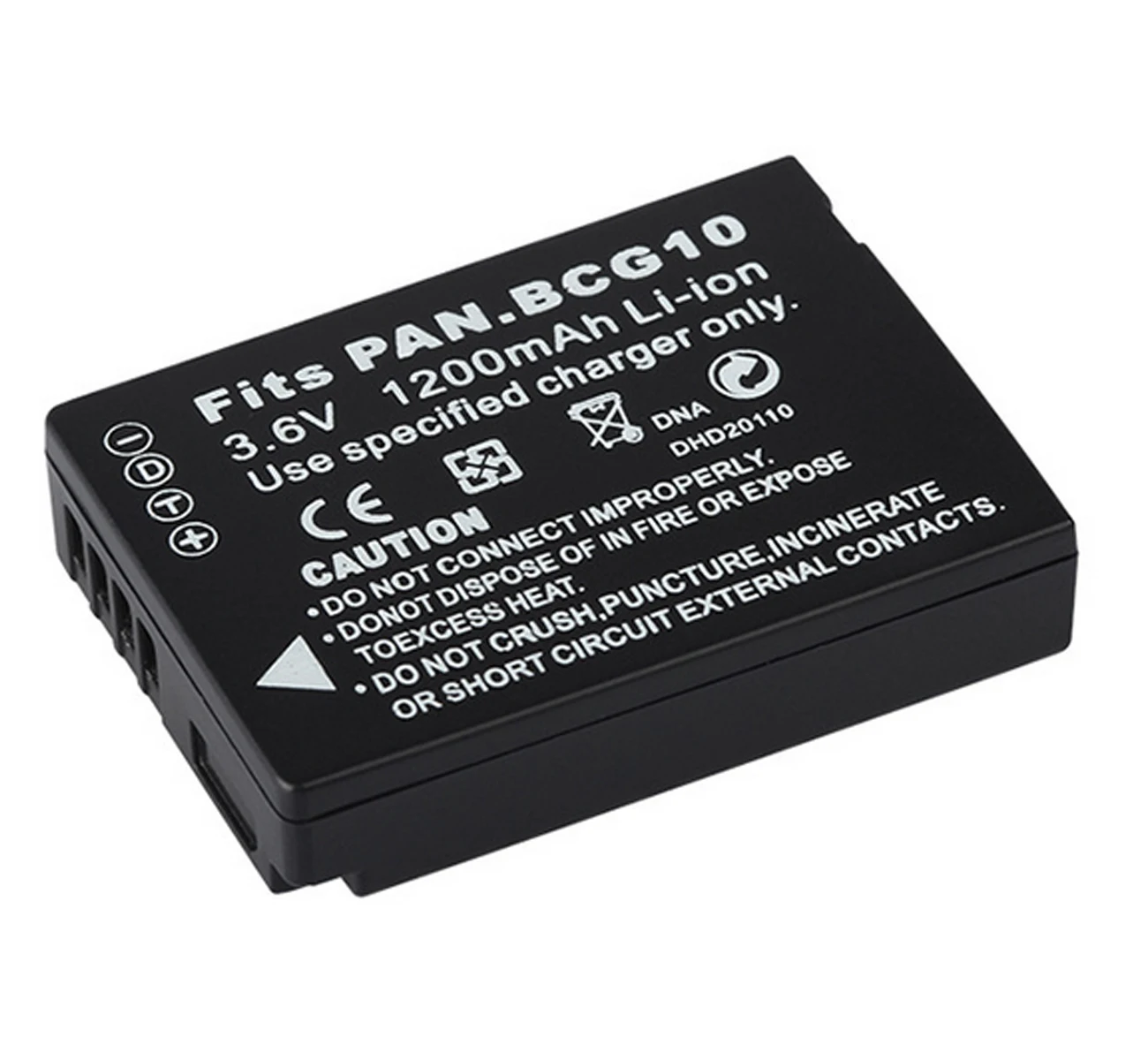 Battery Pack for Panasonic Lumix DMC-TZ18, DMC-TZ19, DMC-TZ20, DMC