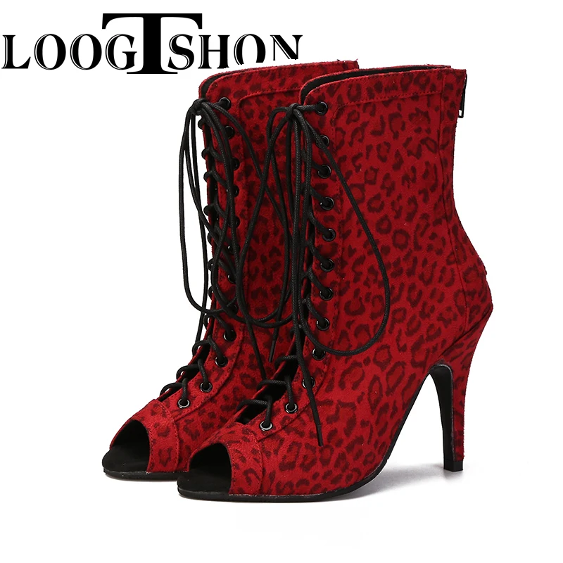 Chaussures de danse latine à talons hauts pour femmes, pantoufles de phtali, danse des collines, danse de salsa, DAN