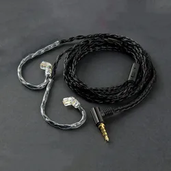 JCALLY JC16S 16 Shares 480 Cores Upgrade Cable HIFI Earphone Upgrade Cable for Shure MMCX KZ EDX ZSN ZS10 PRO TFZ T2 BL03 Aria