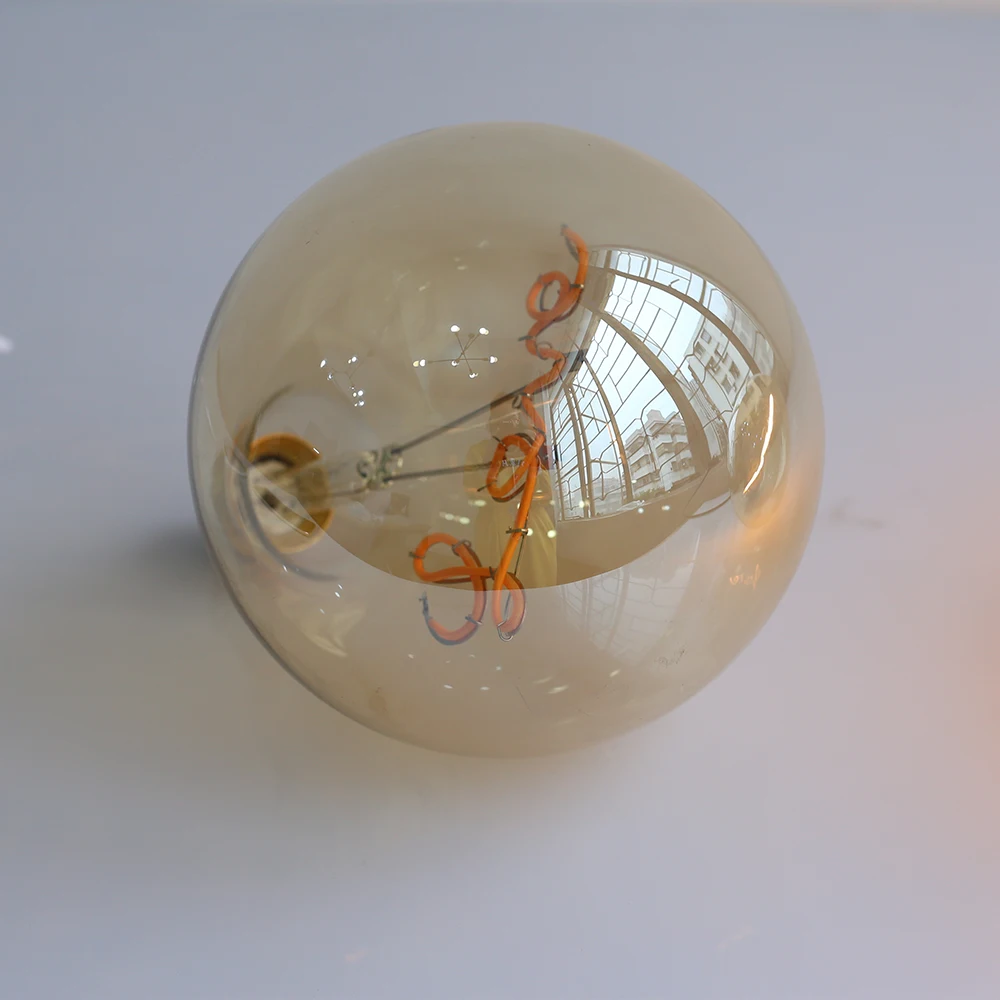 Vintage LED Edison Light Bulb E27 220V G125 LOVE Filament Retro Bulb Lamps For Home Festival Holiday Wedding Indoor Decor Light