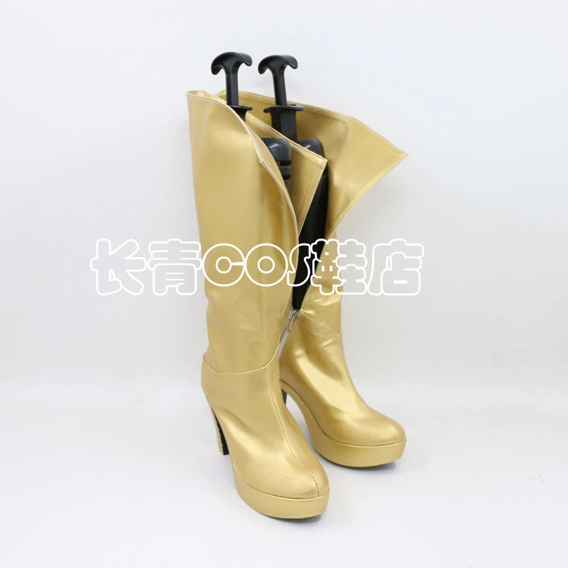 LOL the Lady of Luminosity Luxanna Crownguard Battle Academia Lux Prestige Edition Version Game Cosplay Shoes Boots C006