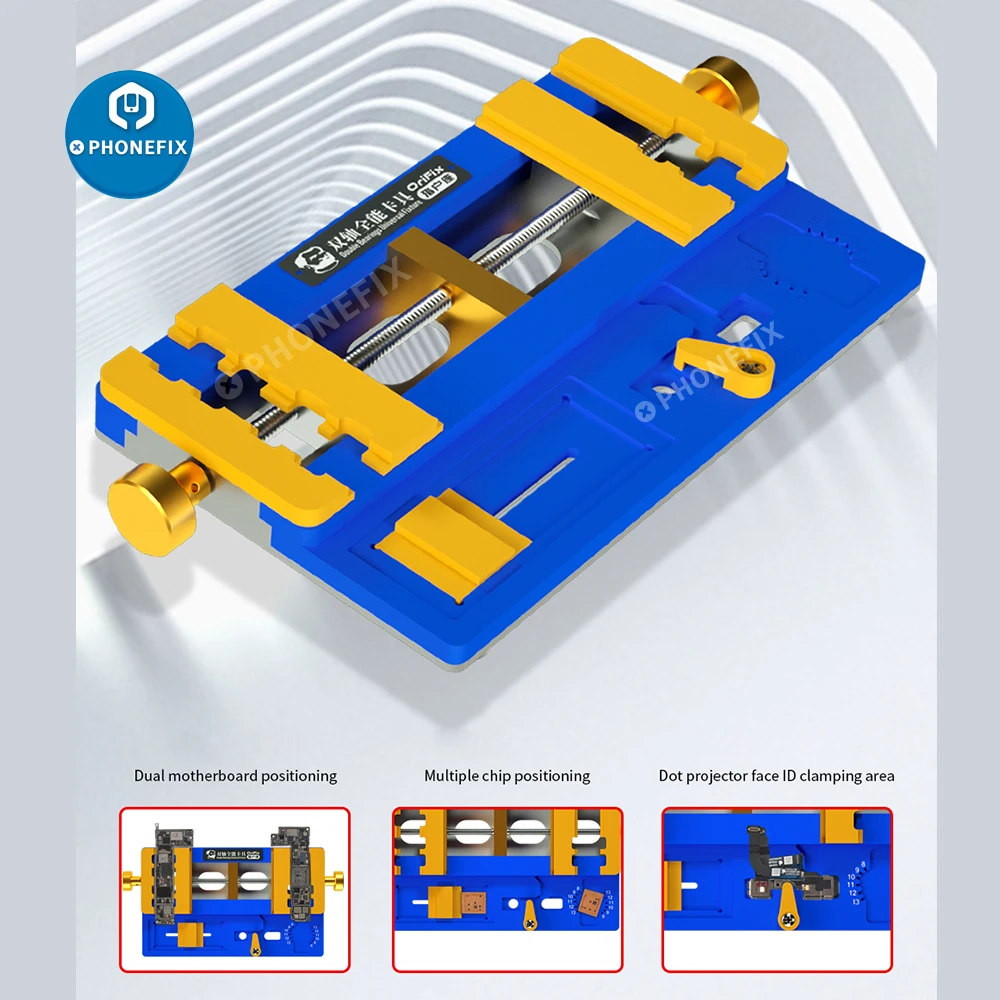 ميكانيكي Orifix 3 في 1 العالمي PCB حامل مزدوج تحمل تهزهز لاعبا اساسيا آيفون اللوحة تحديد المواقع نقطة العارض إصلاح