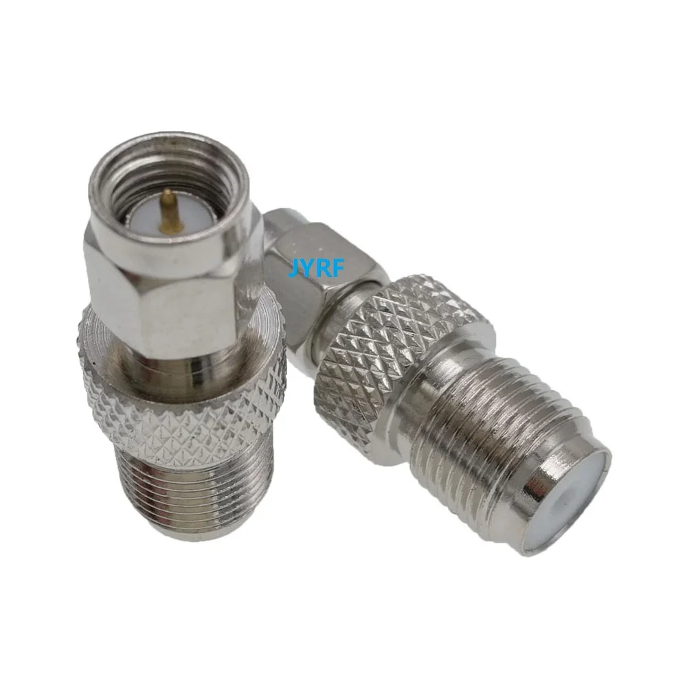 SMA Stecker auf F Typ Jack Weibliche Gerade RF Koaxial Stecker Adapter 1 stücke