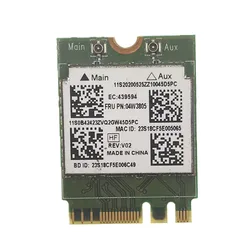 WIFI Network Card RTL8192EEBT BT4.0 NGFF M.2 Card FRU 04W3804 04W3805 For Lenovo/Thinkpad X240 X240s T540 T540P T440 T440s T440P