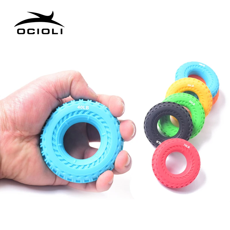 Hand Carpal Expander Hand Gripper Forearm Dynamometer Training Finger Strengthener Exersiser Ring Home Gym Fitness Wristband