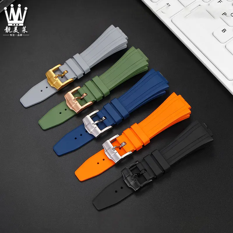 Silicone watchband for CASIO belt sgw-300h / 400/ mrw200 / aeq-110 / A168 resin silicone watch belt accessories 18mm watch strap