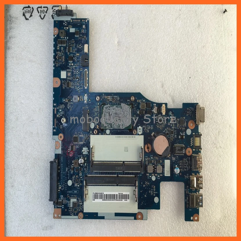 

ACLU3/ ACLU4 UMA NM-A362 / NM-A272 motherboard FOR LENOVO G50-80 / G50-70 laptop motherboard with PROCESSOR 3205U/2957U works