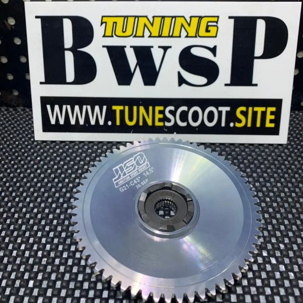 JISO Pulley Plate 92mm DIO50 AF18 Tuning RRGS Variator Cap Transmission Upgrade Parts BWSP Racing