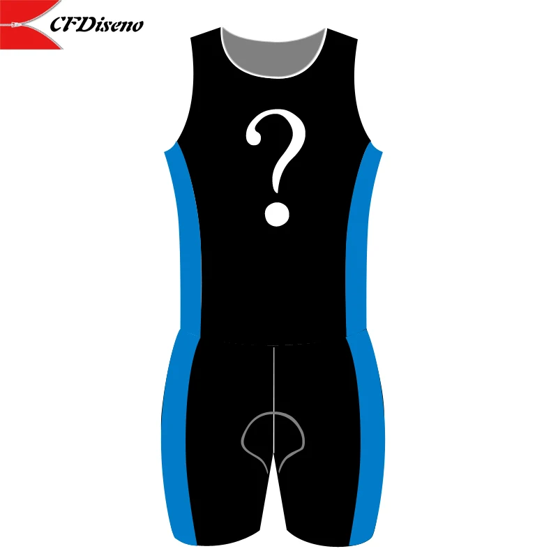 CFDiseno-Custom Triathlon Suit, 100% Lycra, Full Zipper, Running Cycling Skin Suit, Zipper Can Be Made on the Back, 2021