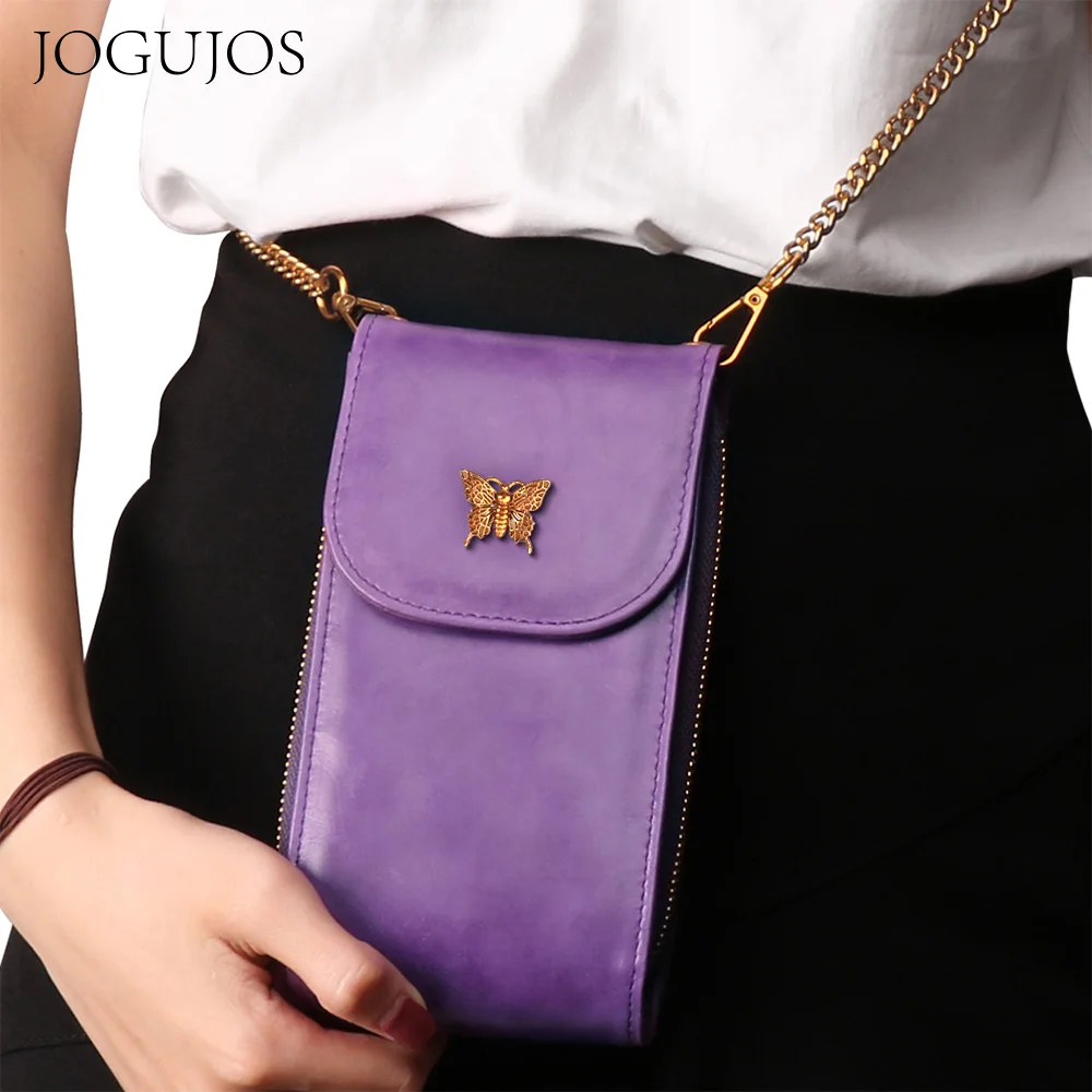 

JOGUJOS Luxury Handbags Womens Bags for Woman 2020 Ladies Hand Bags Women's Crossbody Bags Cowhide Purse Clutch Phone Wallet