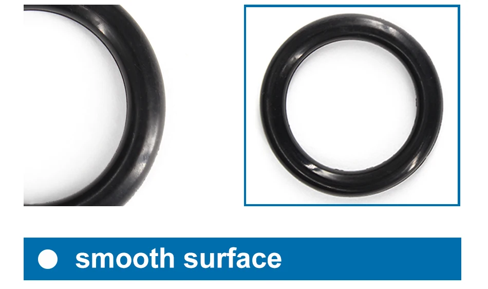 CS1.5mm OD4-125 NBR O Ring Seal Gasket Thickness Oil and Wear Resistant Automobile Petrol Nitrile Rubber O-Ring Waterproof Black