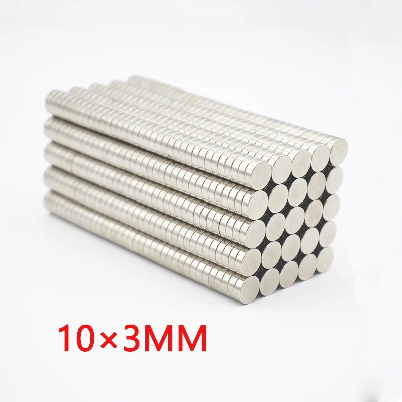 

20/50/100PCS 10x3mm Round NdFeB Neodymium Magnet N35 Super Strong Rare Earth Neodymium Magnet Permanent Disk