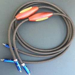 HIFI High-end RCA Cable Jorma Design Statement Interconnect Cable with WBT-0110Ag RCA Connector Plug