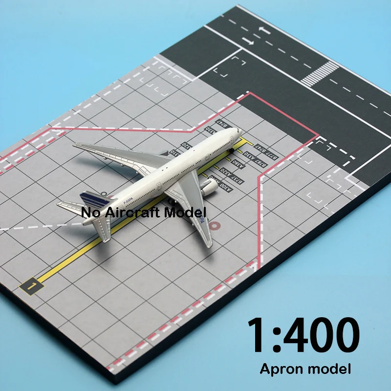 miniature  1:400  Airliner parking space  Airstrip Scene  background  Simulated Airport Model Arrangement 20*30cm