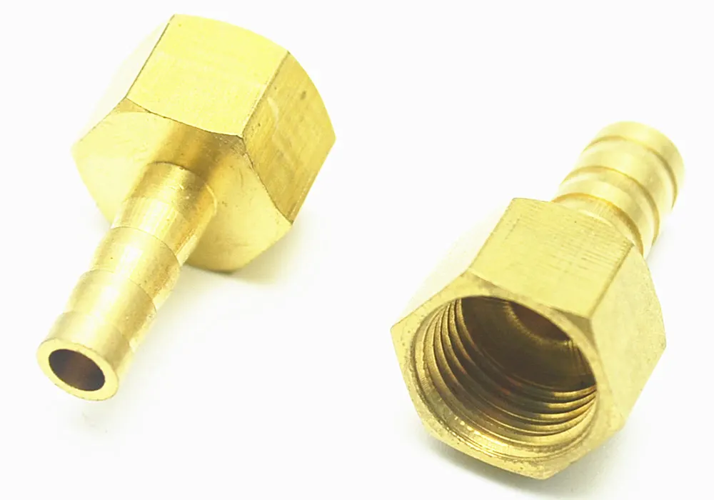 Brass Hose Fitting  6mm 8mm 10mm 12mm Barb Tail 1/8" 1/4" 1/2" 3/8" BSP Female Thread Copper Connector Joint Coupler Adapter