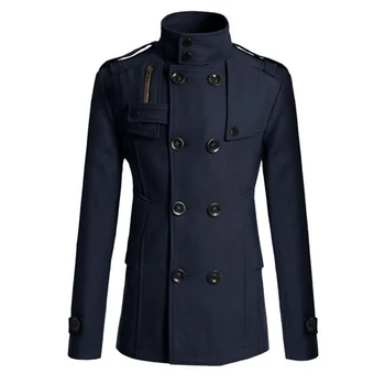 Men's Long Wool Overcoat 4 2026 New Men's Wool Overcoat Long Suit Men Woolen Windbreaker Man Woollen Coat Outer for Men Casual Wear Brand Mens Clothing 4