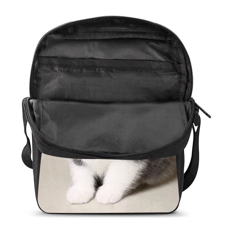 Customized Color Pet Pictures Young Children Small Satchel Boy Girl Fashion Korean Zipper Diagonal Mobile Phone Bag Pet Lovers