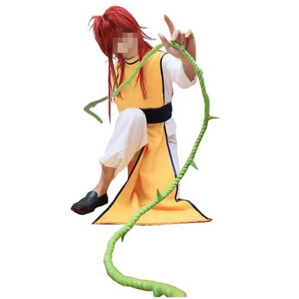 

2021 YuYu Hakusho привидение напильники репортаж полтергеиста Kurama Shuichi minамино Косплей Костюм