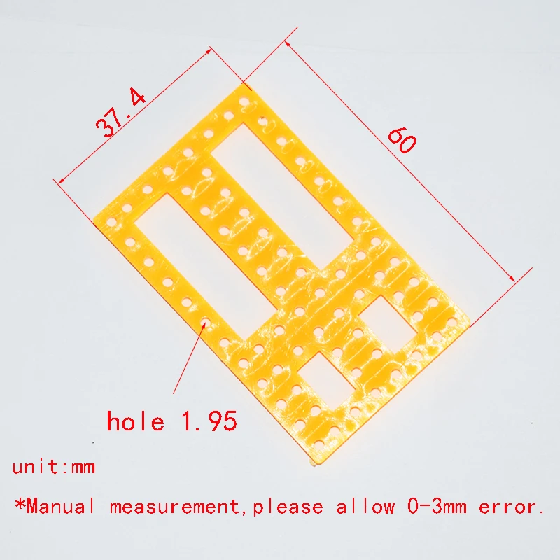 5pcs pannello di plastica staffa del telaio rc auto robot nave quattro a sei assi aircraft giocattoli fai da te parti accessori modello del bambino giocattolo per childre