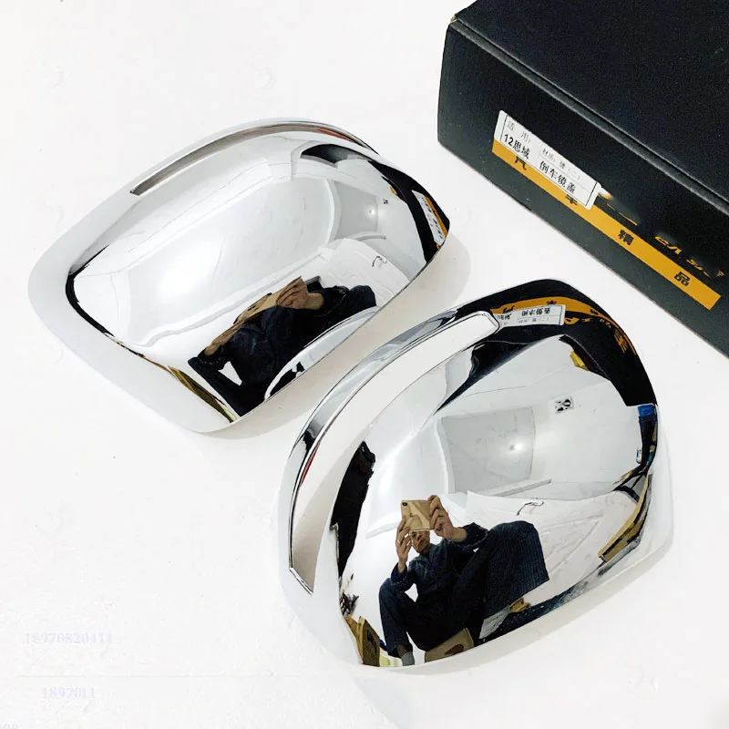 

For HONDA Civic 9th 2012 2013 2014 2015 2pcs ABS Chrome Rear View Side Mirror Covers Cap