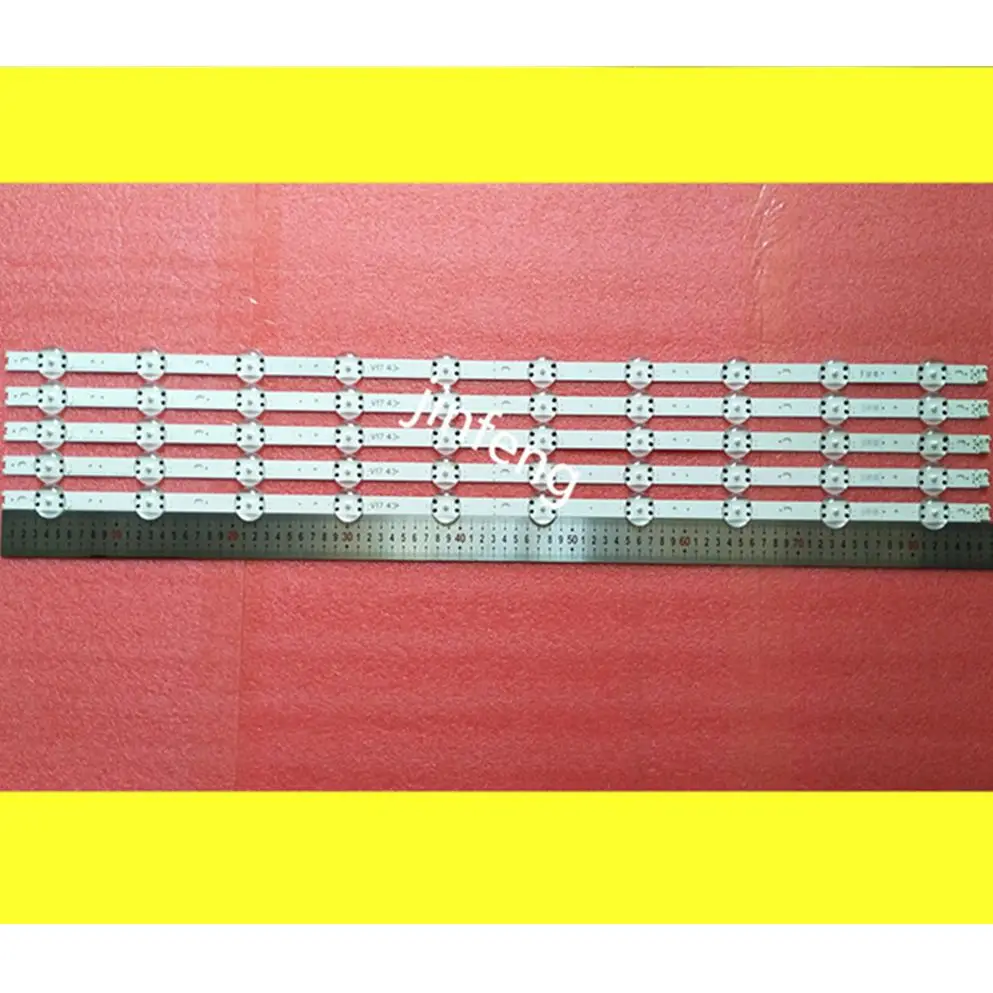 TVs LED Band array For LG 43LJ614V-ZA 43LJ6200 43LJ617V-TB 43LJ622V-ZC LED Bar Backlight Strip Line LC430DGG-FKM3 Ruler Tapes