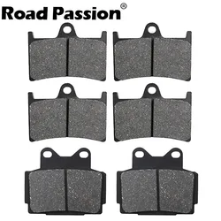 Road Passion Motorcycle Front and Rear Brake Pads for YAMAHA FZR 400 FZR400 1991 1992 FZS 600 FZS600 Fazer 600 1998-2003