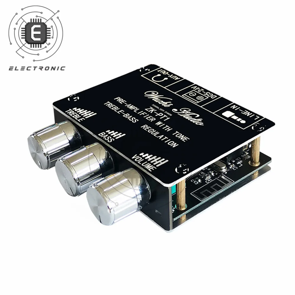 

5.0 Audio Receiver Amplifier Board Two-channel AUX Output Wireless Power Digital Tone Pre-module Bluetooth-compatible