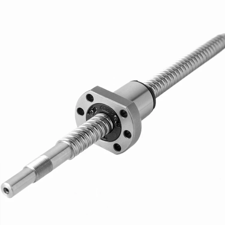 Silencer nut SFS1210/1610/1620 100-2300mm ballscrew with SFS type ball but 10/20mm lead for CNC kit ball nut and end machined