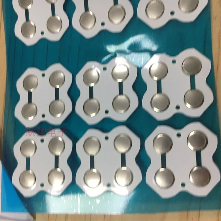 10ชิ้นแป้นพิมพ์ abxy ปุ่มกดฟิล์มนำไฟฟ้ากด Buton สำหรับ L R SWITCH ชิ้นส่วนซ่อมแผ่นโลหะ