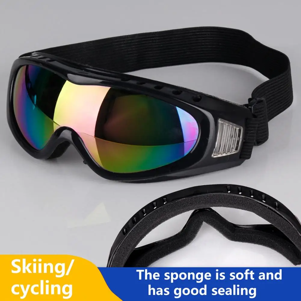 Snowboard Goggles Eye Protective Glasses Snow Blindness Proof Windproof Eyewear Anti-fog Snow Ski Goggles for Outdoor