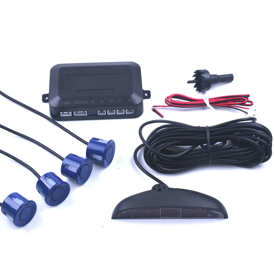 1 Satz Parks ensor Kit Auto Auto LED-Anzeige 4 Sensoren für alle Autos Rückfahr unterstützung Backup Radar Monitor Parks ystem