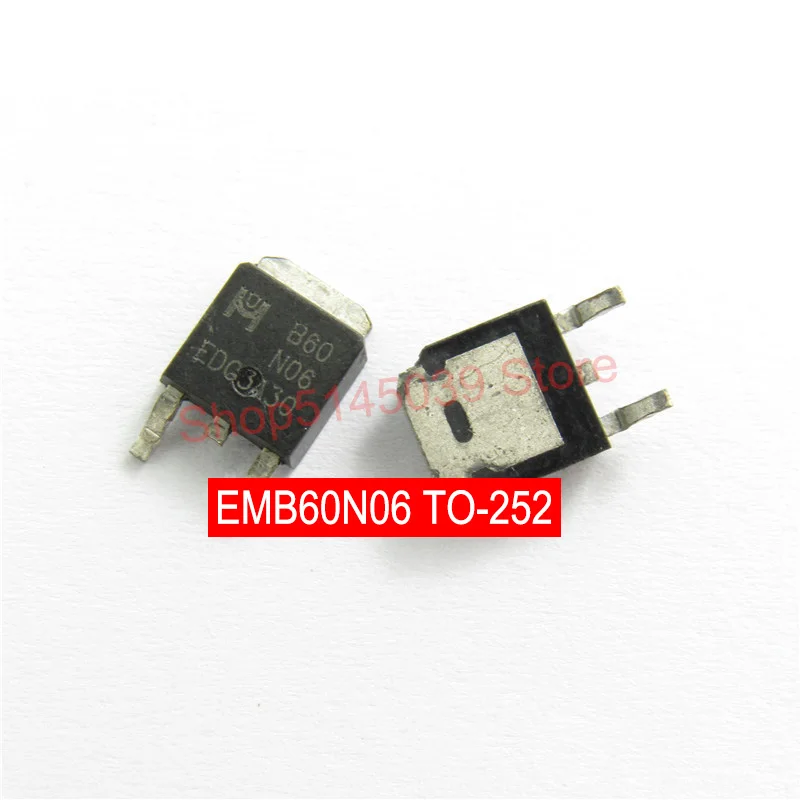 (5piece) D3NK80Z=TMD3N80G 3N80 / EMB60N06 B60N06 / 04N60C3 SPD04N60C3 / B44P04 EMB44P04 / TD1507TR TO-252