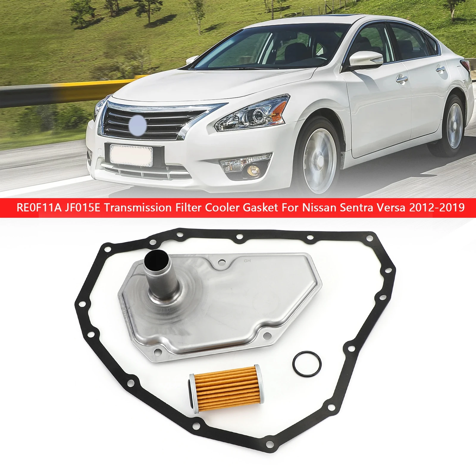 Artudatech RE0F11A JF015E Transmission Filter Cooler Gasket For Nissan Sentra Versa 12-2019 Car Accessories