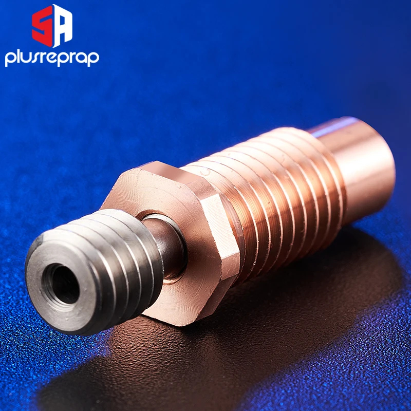 3D Printer NF V6-Zone Heat Break Copper & Aerospace Materials Throat For 1.75mm Nozzle V6 HOTEND Heater Block