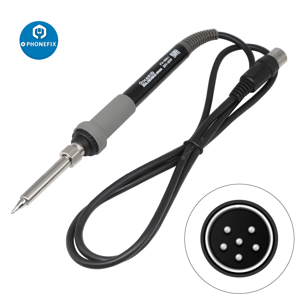 26V 70W HAKKO FX-8801 Soldering Iron Handle Replacement for HAKKO FX888D Soldering Station Lead-free Soldering Handle Tools