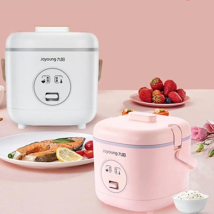 220V 1.2L elektryczne urządzenie do gotowania ryżu non-stick Mini gospodarstwa domowego multicooker przenośne elektryczne garnek do gotowania ryżu