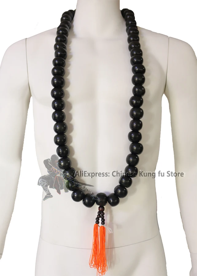 Shaolin Monk Prayer Beads Necklace to match Kung fu Uniforms Martial arts Suit