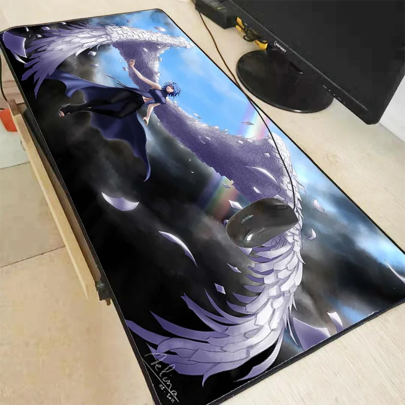 

MRGBEST Cartoons Anime Large Gaming Mouse Pad Lock edge Mat For Laptop Computer Keyboard Desk Dota CSGO LOL XXL