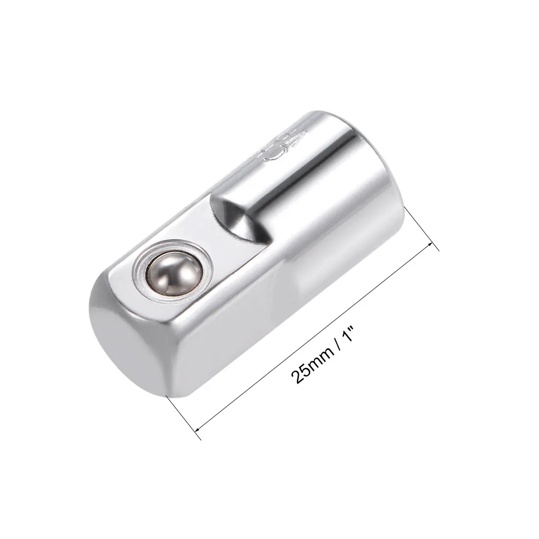 Uxcell, 2 шт., привод 1/4 дюйма, F x 3/8 дюйма, M, адаптер для гаечных ключей с храповым механизмом, «гнездо-штырь»