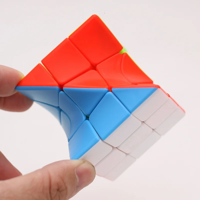 Cubo mágico de torsión Neo para niños y adultos, rompecabezas de colores, juguetes de dedo, cubos de velocidad profesionales, juguetes educativos,