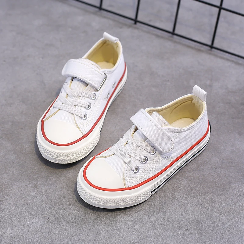 Babaya Children Canvas Shoes Boys Sneakers Breathble 2021 Spring New Fashion Kids Shoes for girl Student Single Girls Shoes