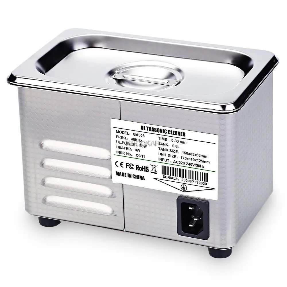 Ultrasonic Glasses Cleaner Household Glasses Cleaning Tool Jewelry Cleaning Machine Toothbrush Cleaning Instrument