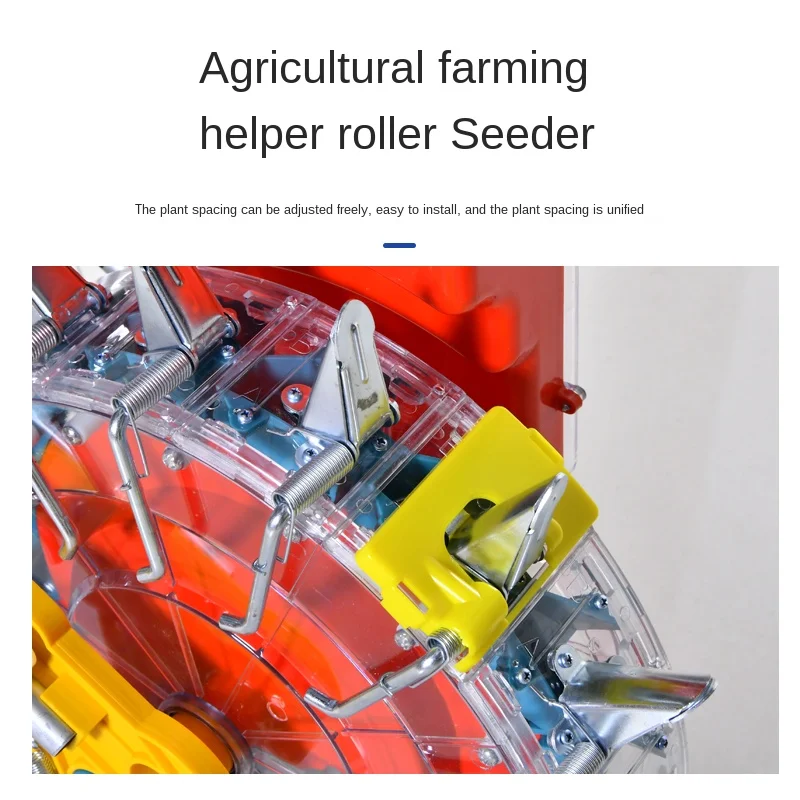 Multi-Function Hand Push Seeder Corn Seeder Cotton Yellow Mung Bean Seeder Small Agricultural Machinery Tools Irrigation Drip