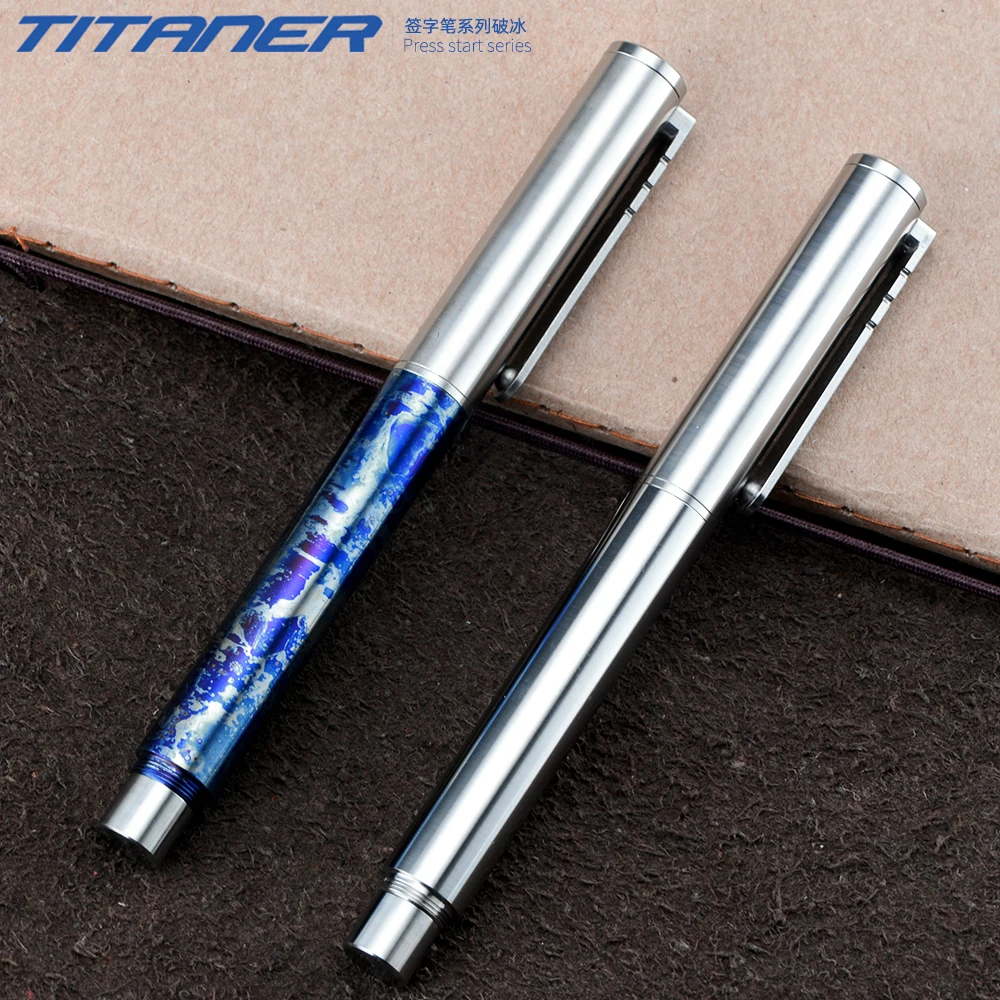 

TITANER Titanium Alloy Signing Pen Tactical Pen Self Defense Pen with Tungsten Steel Glass Breaker