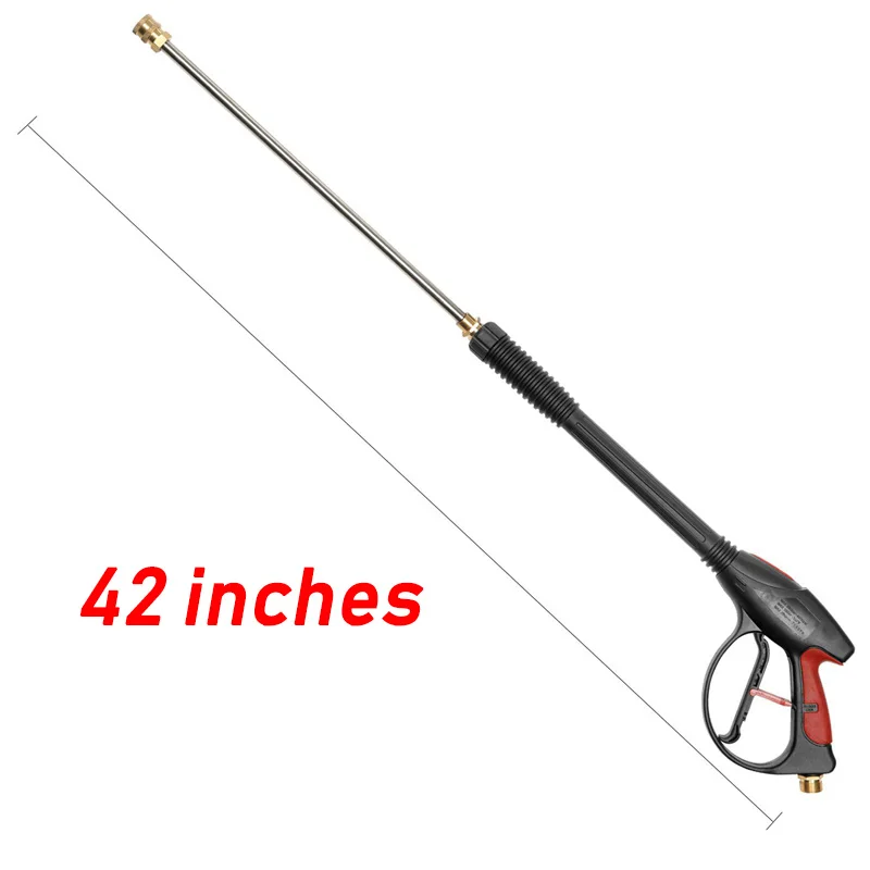 Kit de lavado a presión Premium de 8 piezas Pistola pulverizadora de 2600 PSI, manguera de 25 \'2600 PSI, varita de 16 \