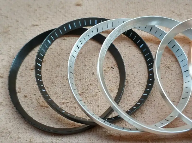 Accessori per orologi orologio subacqueo SKX007/SKX009/sostituire l'anello di ombra interno selezione di vari colori 30.5mm