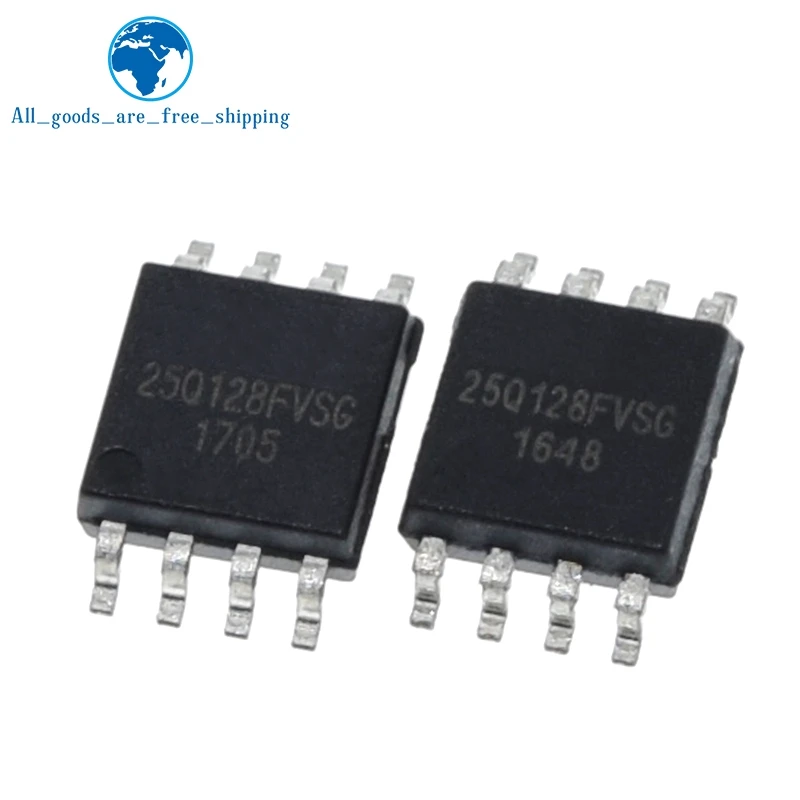 TZT 5/10PCS W25Q128FVSG 25Q128FVSG 25Q128 W25Q128FVSSIG W25Q128 für Speichermodul – Detail 4