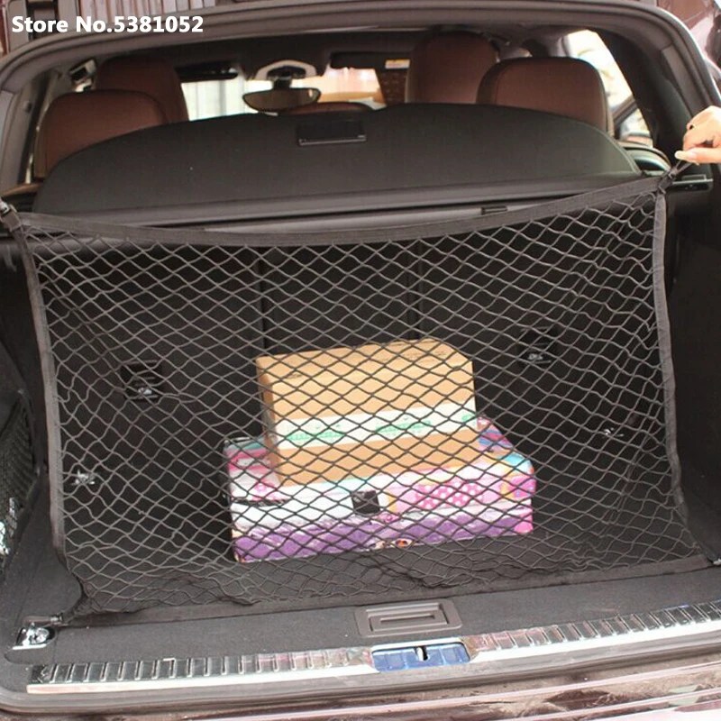 for Mazda CX50 CX-50 CX-60 2022 2023 Car Trunk Mesh Net Cargo Luggage Trunk Storge Mesh Interior Accessories