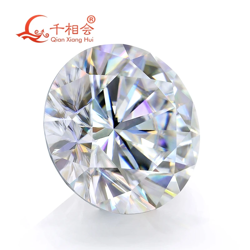 5mm-11mm  D color white vvs Round moissanite Positive diamond can pass presidium 3 tester pen Excellent cut loose gem stone